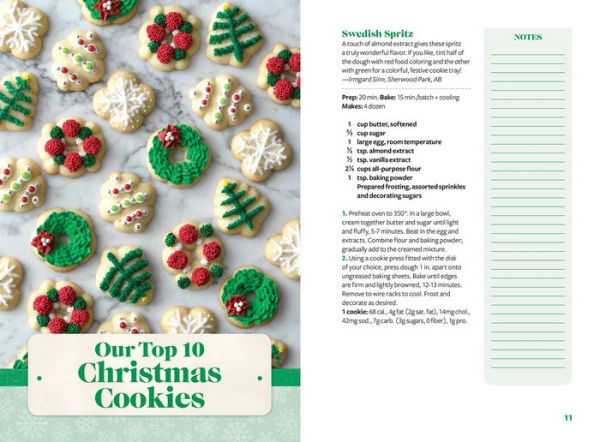 Taste of Home Christmas Cookies Mini Binder: 100+ Sweets for a Simply Magical Holiday