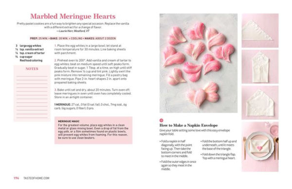 Taste of Home Valentine's Day mini binder