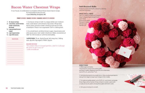 Taste of Home Valentine's Day mini binder