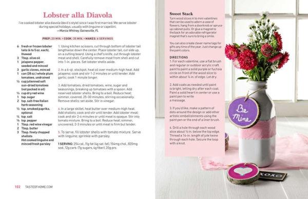 Taste of Home Valentine's Day mini binder