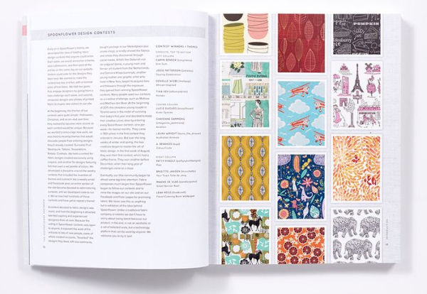 The Spoonflower Handbook: A DIY Guide to Designing Fabric, Wallpaper & Gift Wrap with 30+ Projects