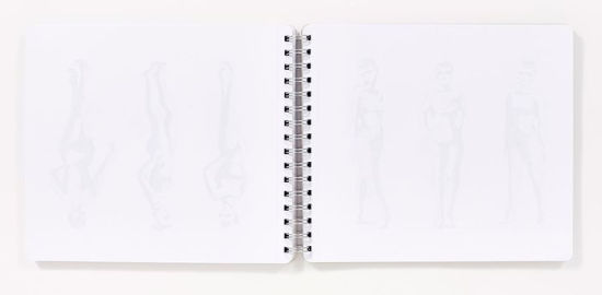 figure template sketchbook