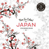 Title: Vive Le Color! Japan (Adult Coloring Book): Color In; De-stress (72 Tear-out Pages), Author: Abrams Noterie