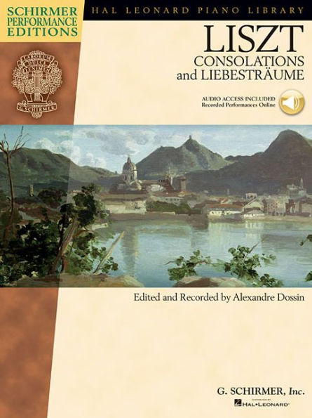 Franz Liszt - Consolations and Liebestraume Book/Online Audio