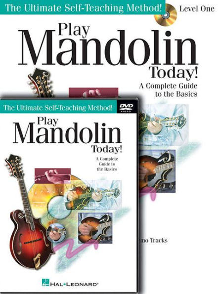 Play Mandolin Today! Beginner's Pack: Level 1 Book/CD/DVD Pack