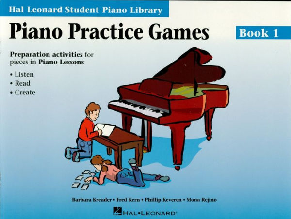 Piano Practice Games Book 1 (Music Instruction): Hal Leonard Student Piano Library