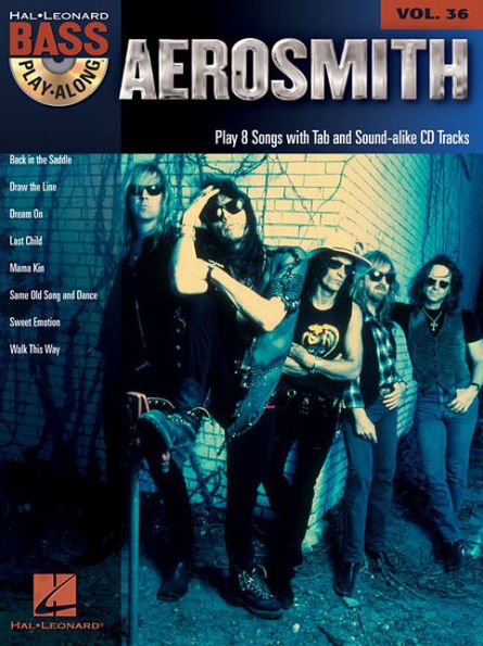 Aerosmith: Bass Play-Along Volume 36