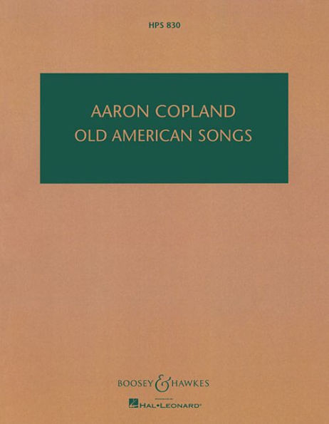 Old American Songs: First and Second Sets