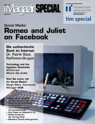 Title: Swiss IT Magazine Special: Romeo and Juliet on Facebook, Author: Thomas Wüst