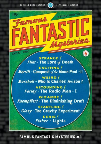 Famous Fantastic Mysteries #3: Facsimile Edition