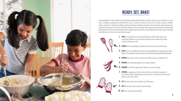 Good Housekeeping Kids Bake!: 100+ Sweet and Savory Recipes - A Baking Cookbook