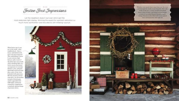 Country Living Christmas at Home: Holiday Decorating - Crafts - Recipes