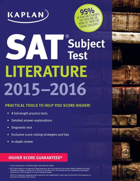 Kaplan SAT Subject Test Literature 2015-2016 by Kaplan, Paperback ...