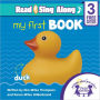 My First Book Read & Sing Along [Includes 3 Songs]