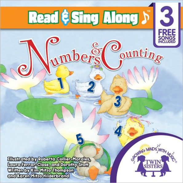 Numbers & Counting Collection Read & Sing Along [Includes 3 Songs]