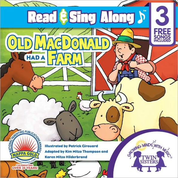 Old MacDonald Had A Farm Read & Sing Along [Includes 3 Songs]