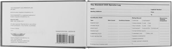The Standard UAS Operator Logbook: ASA-SP-UAS1