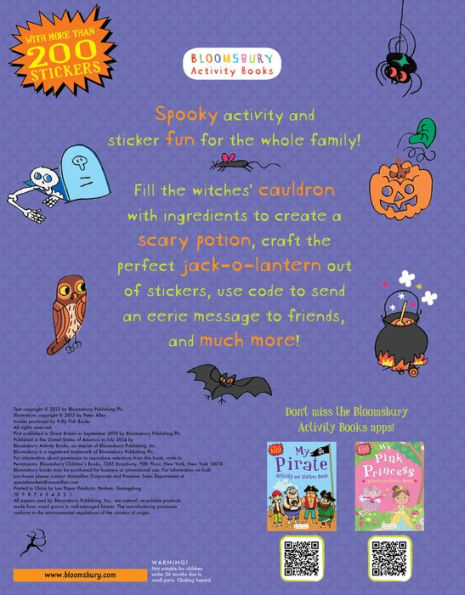 My Spooky Halloween Activity and Sticker Book