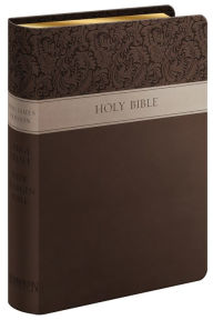 Title: KJV Large Print Wide Margin Bible (Flexisoft, Brown, Red Letter), Author: Hendrickson Publishers