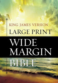 Title: KJV Large Print Wide Margin Bible (Hardcover, Red Letter), Author: Hendrickson Publishers