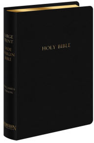 Title: Large Print Wide Margin Bible-KJV, Author: Hendrickson Bibles