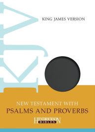 Title: KJV New Testament with Psalms and Proverbs (Flexisoft, Black), Author: Hendrickson Publishers