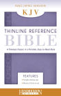KJV Thinline Reference Bible, Flexisoft (Imitation Leather, Lavender, Red Letter)