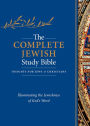 The Complete Jewish Study Bible, Black Genuine Calfskin Leather