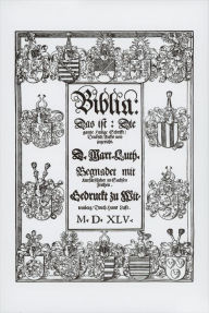 Title: Biblia Germanica, Author: Martin Luther Dr