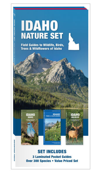 Idaho Nature Set: Field Guides to Wildlife, Birds, Trees & Wildflowers of Idaho