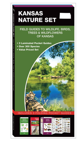 Kansas Nature Set: Field Guides to Wildlife, Birds, Trees & Wildflowers of Kansas