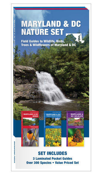Maryland & DC Nature Set: Field Guides to Wildlife, Birds, Trees & Wildflowers of Maryland & DC