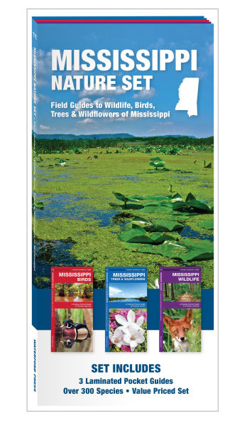 Mississippi Nature Set: Field Guides to Wildlife, Birds, Trees & Wildflowers of Mississippi