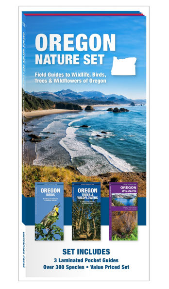Oregon Nature Set: Field Guides to Wildlife, Birds, Trees & Wildflowers of Oregon
