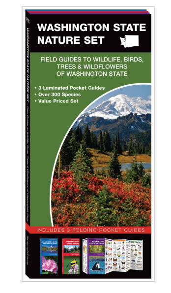 Washington State Nature Set: Field Guides to Wildlife, Birds, Trees & Wildflowers of Washington State