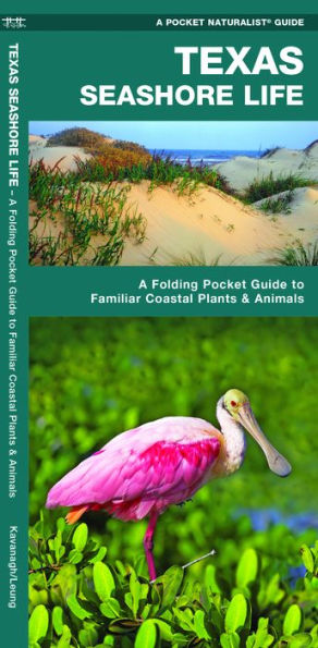 Texas Seashore Life: A Folding Pocket Guide to Familiar Coastal Plants & Animals
