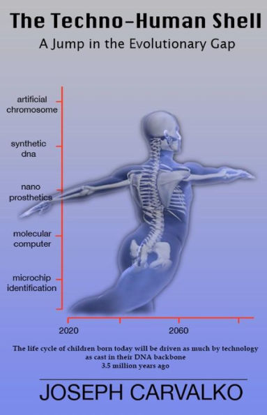 The Techno-Human Shell: A Jump in the Evolutionary Gap