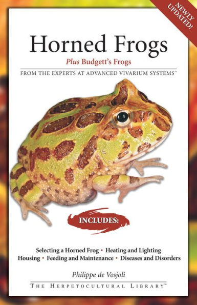 Horned Frogs: Plus Budgett's Frogs