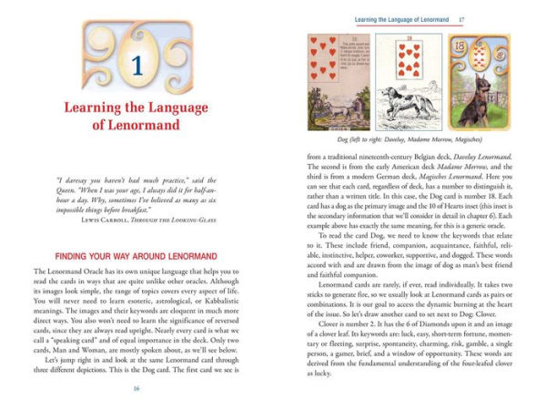 the Complete Lenormand Oracle Handbook: Reading Language and Symbols of Cards