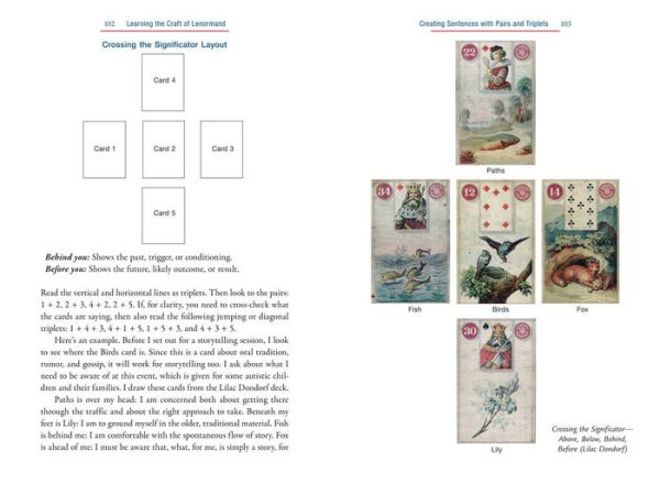 the Complete Lenormand Oracle Handbook: Reading Language and Symbols of Cards