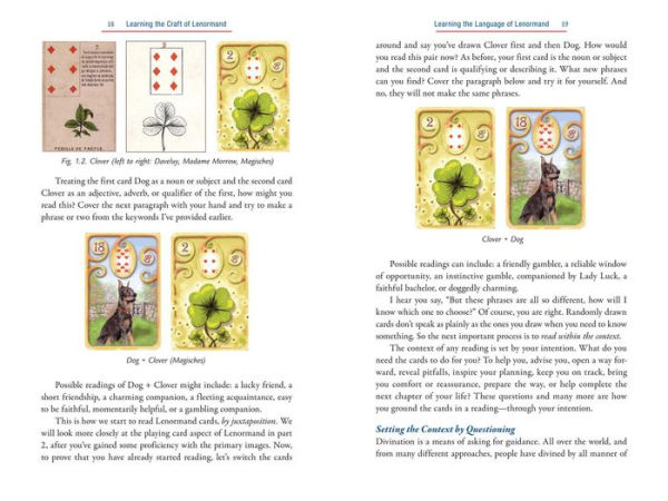 the Complete Lenormand Oracle Handbook: Reading Language and Symbols of Cards