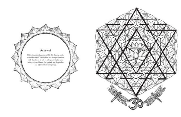 Sacred Geometry Coloring Book