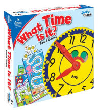 Title: What Time Is It? Board Game, Ages 5 - 8, Author: Carson-Dellosa Publishing