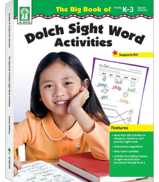 The Big Book of Dolch Sight Word Activities, Grades K - 3