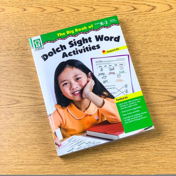 The Big Book of Dolch Sight Word Activities, Grades K - 3