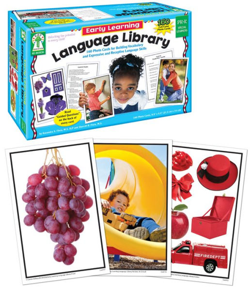 Early Learning Language Library Learning Cards, Grades PK - K