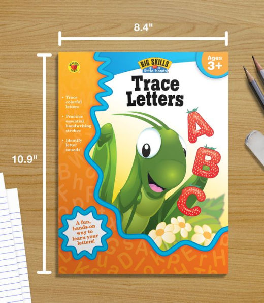 Trace Letters, Ages 3 - 5