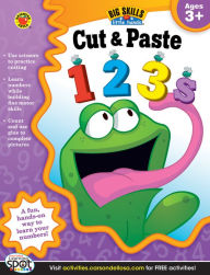 Title: Cut & Paste 123s, Ages 3 - 5, Author: Brighter Child