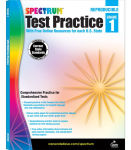 Alternative view 1 of Spectrum Test Practice, Grade 1