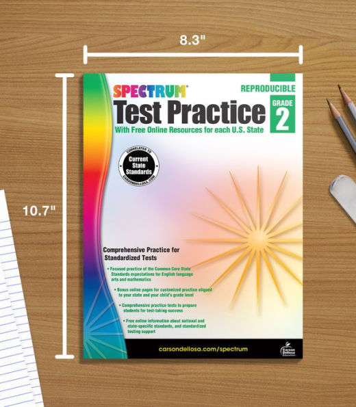 Spectrum Test Practice, Grade 2